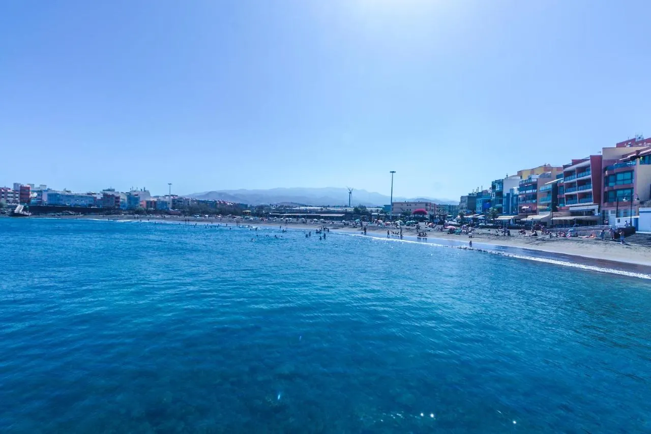 Apartment Melenara Beach Avenue Apt Shared Terrace